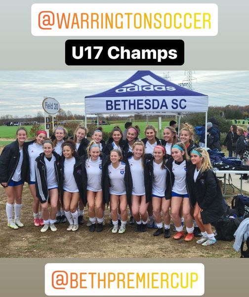 2005 Girls FC United Bethesda Premier Cup Champions!