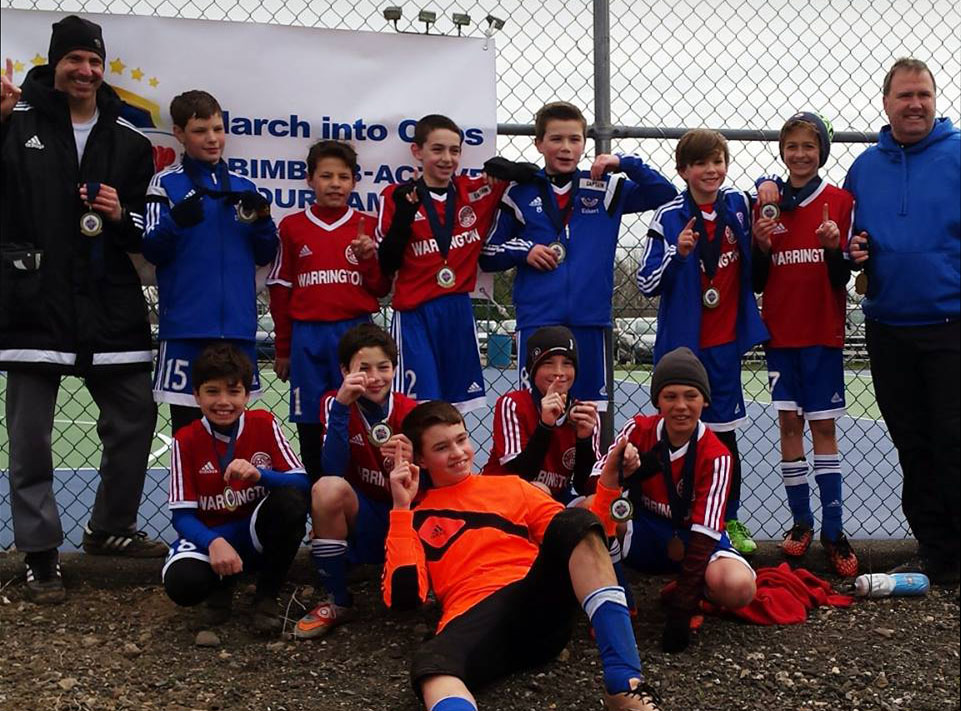 Warrington U12 Fury Take 1st Place at March Into Cups!