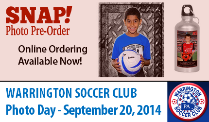 Warrington Soccer Photo Day - September 20, 2014